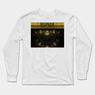 Golden Circuitry Long Sleeve T-Shirt